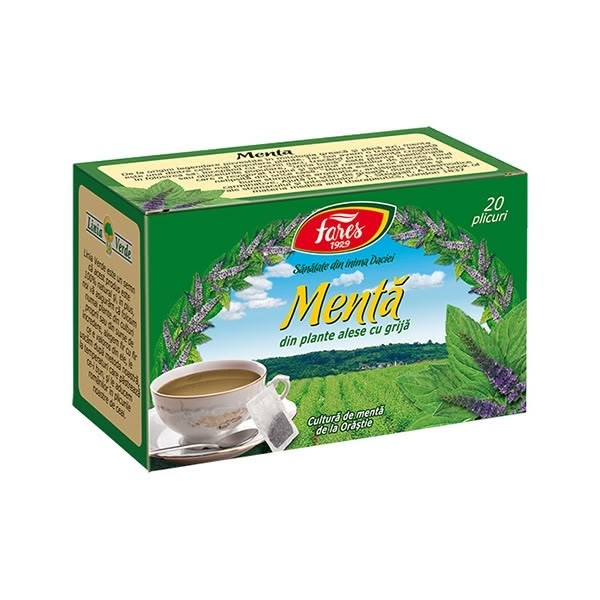 Fares Tea Mint (Menta) 12x20g