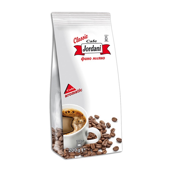 Jordani Bulgarian Classic Finely Ground Coffee 20x200g