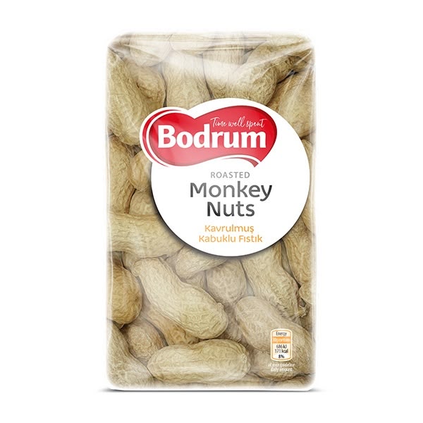 Bodrum Roasted Monkey Nuts 6x200g