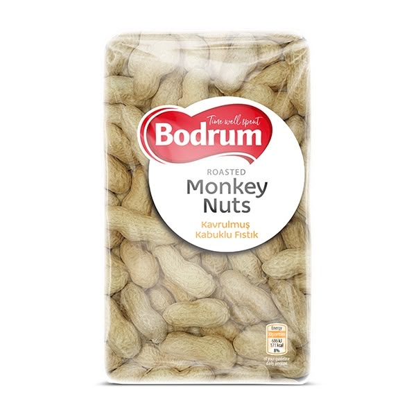 Bodrum Roasted Monkey Nuts 6x400g