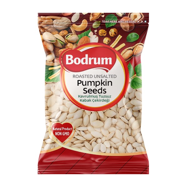 8Bodrum Pumpkin Seeds Roasted Unsalted Nevsehir 4x600g