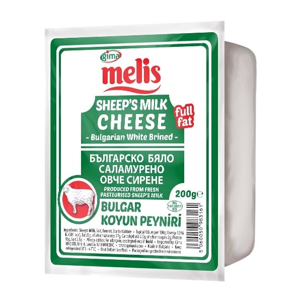 Melis Bulgarian Sheep Cheese 10x200g