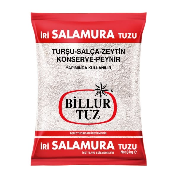 Billur Salamura Salt (in Bag) 5x3kg