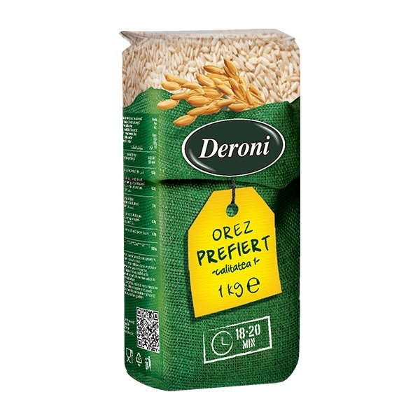Deroni Rice Orez Parboiled 6x1kg