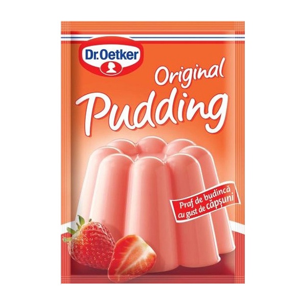 Ro Dr Oetker Pudding Strawberry 35x40g