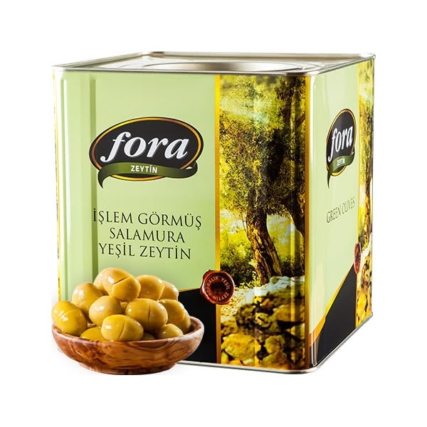 Fora Cracked Green Olives (101-120) 1x8kg