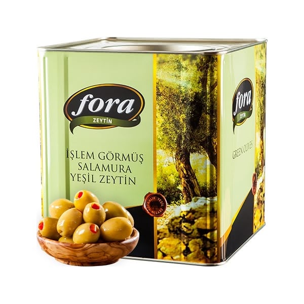 Fora Pepper Stuffed Green Olives (81-120) 1x8kg