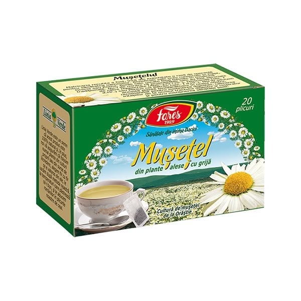 Fares Tea Chamomile (Musetel) 12x20g
