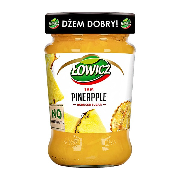 Lowicz Jam Pineapple 8x280g