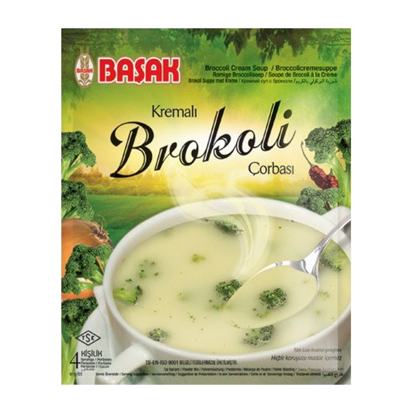 Basak Broccoli Cream Soup (Brokoli 614) 12x60g