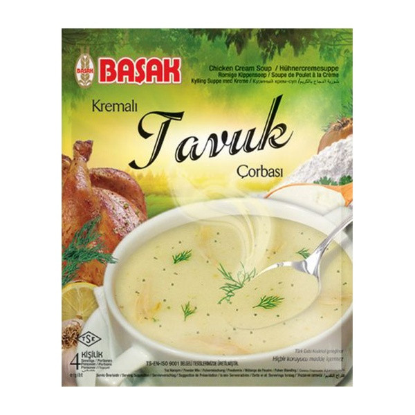 Basak Cream Chicken Soup (Kremali Tavuk 611) 12x60g