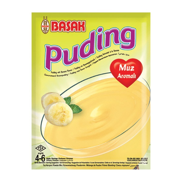 Basak Banana Pudding (82) 12x130g
