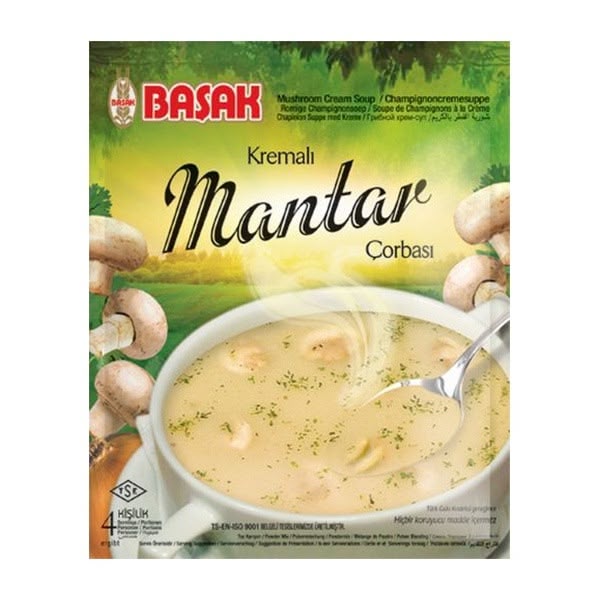 Basak Mushroom Cream Soup (Mantar 610) 12x60g