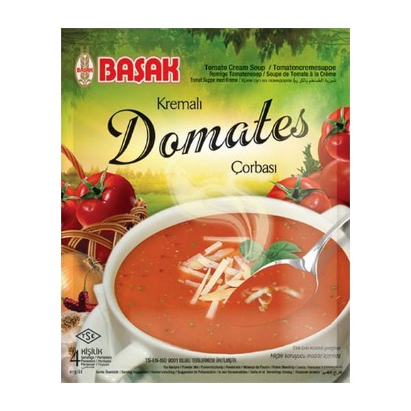 Basak Tomato Cream Soup (Domates 612) 12x65g