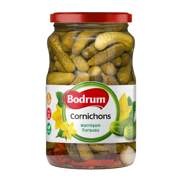 Bodrum 1700cc Cornichons Pickled 6x1650g