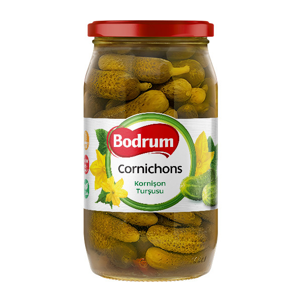 Bodrum 1000cc Cornichons Pickled 6x950g
