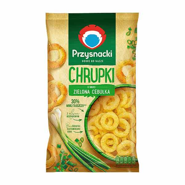 Przysnacki Prazynki Chrupki Green Onion 15x140g