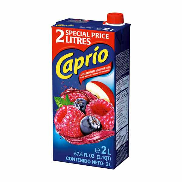 Caprio Raspberry-Apple Drink 6x2L