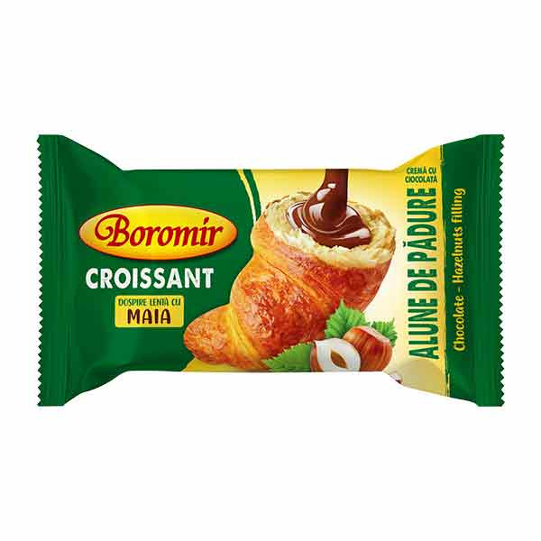 Boromir Croissant  with Hazelnuts  Chocolate Cream 30x60g