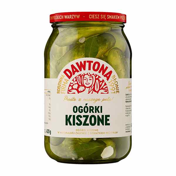 Dawtona Ogorki Kwaszone (Cucumbers in Brine) 6x900g