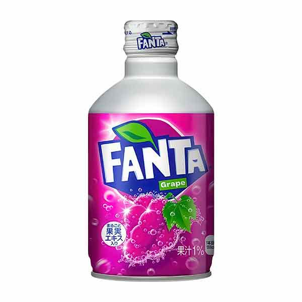 Fanta Grape Metal Bottle 24x300ml