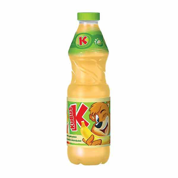Kubus 100% Banana Apple & Peach 6x850ml