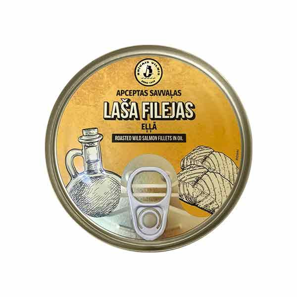 Brivais Vilnis Grilled Salmon in olive oil