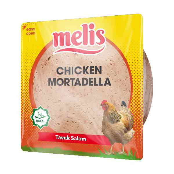 Melis Sliced Chicken Mortadella 12x200g