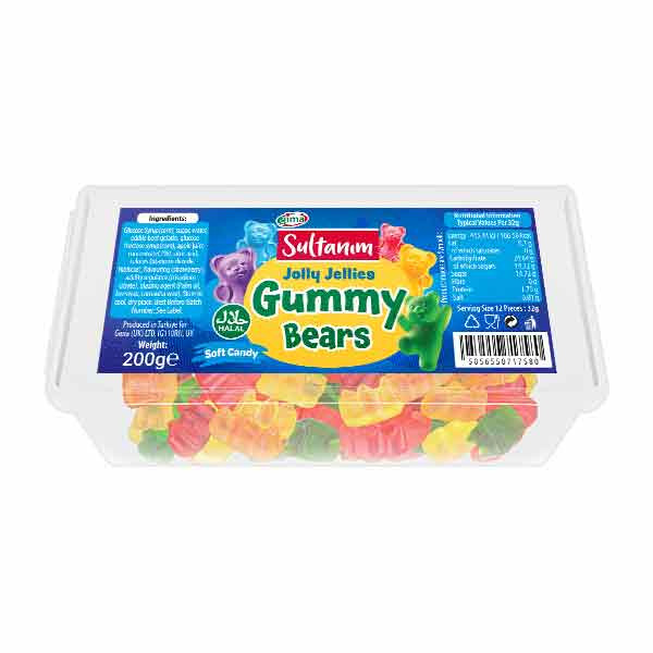 Sultanim Jelly Bears 12x200g