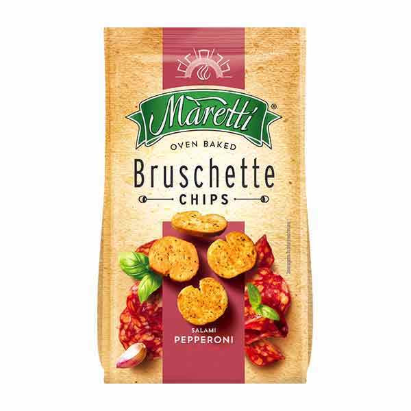 Maretti Salami Pepperoni Bruschette 15x70g